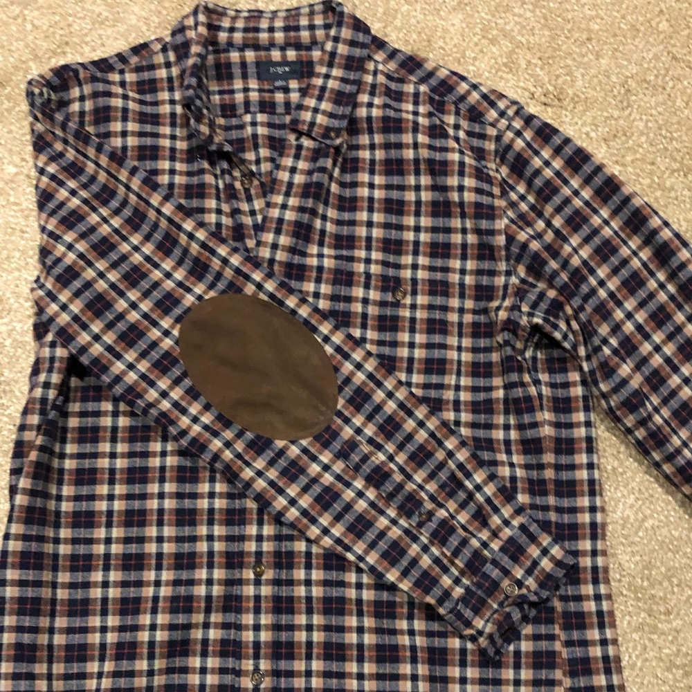 J. Crew Plaid Button-up